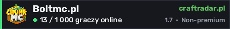 Banner serwera Boltmc.pl