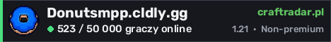 Banner serwera Donutsmpp.cldly.gg