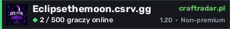 Banner serwera Eclipsethemoon.csrv.gg