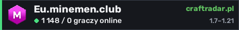 Banner serwera Eu.minemen.club