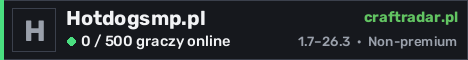 Banner serwera Hotdogsmp.pl