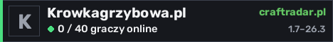 Banner serwera Krowkagrzybowa.pl