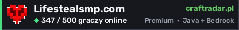 Banner serwera Lifestealsmp.com
