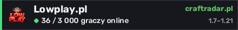Banner serwera Lowplay.pl