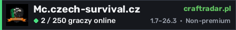 Banner serwera Mc.czech-survival.cz