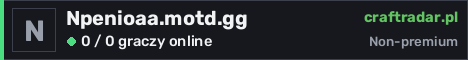 Banner serwera Npenioaa.motd.gg