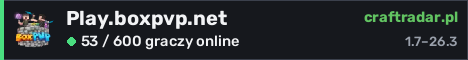 Banner serwera Play.boxpvp.net
