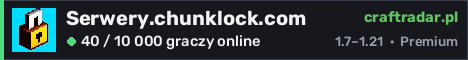 Banner serwera Serwery.chunklock.com