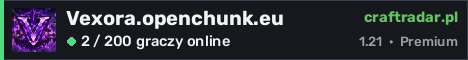 Banner serwera Vexora.openchunk.eu